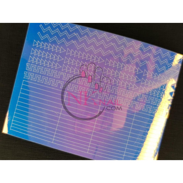 Слайдер Дзеркальна наклейка PINK OPAL-20